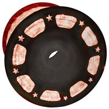 Lyyt 50m Red LED Rope Light Reel