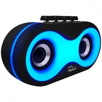 Altavoz portátil BT TWS RAINBOW 16W SY-X216BT (negro) de Sytech