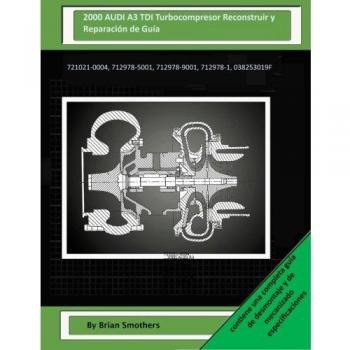 2000 AUDI A3 TDI Turbocompresor Reconstruir y Reparación de Guía: 721021-0004, 712978-5001, 712978-9001, 712978-1, 038253019F