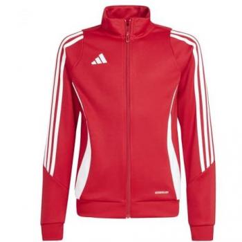 Chaqueta de fútbol adidas Tiro24 infantil roja