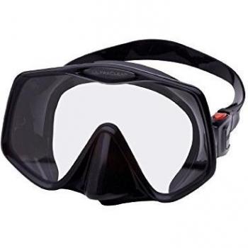 Atomic 04z0630z002sin marco de buceo mascara regular fit negro