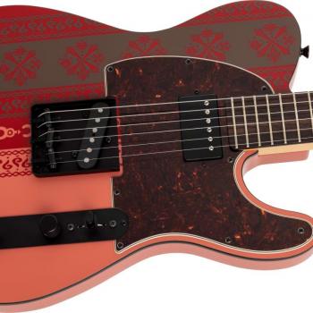 Fender Telecaster Monster Hunter Rathalos Red Limited Edition