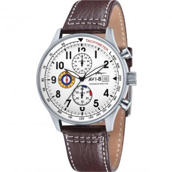 AVI-8 Classic Chronograph White Hawker Hurricane Watch