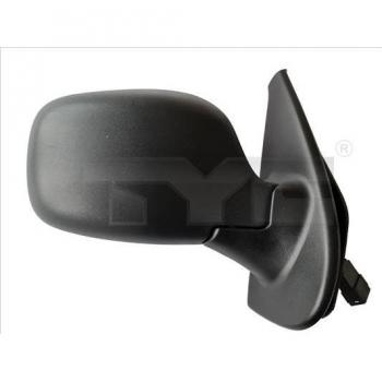 Espejo retrovisor exterior derecho eléctrico calentado negro BLIC 5402-04-9221172 para Kangoo año de fabricación 03-08
