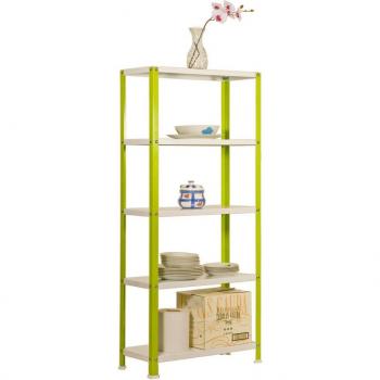 Estantería metálica SIMONHOME CLASSIC MINI 5/300 VERDE/BLANCO - G02100204188035 - Simon Rack