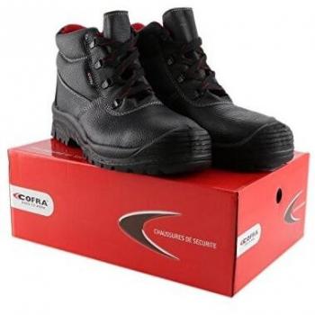 COFRA Riga S3 SRC, Zapatos de seguridad de trabajo, Negro