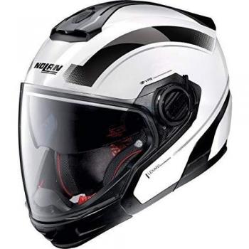 Nolan - Casco N40-5 GT resuelto N-Com metal blanco M bianco