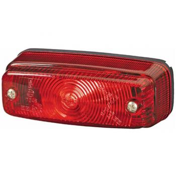 Piloto Trasero HELLA 2SA 997 027-001 Halógeno para Remolque - 24V/12V - Color Rojo - Izquierdo/Derecho