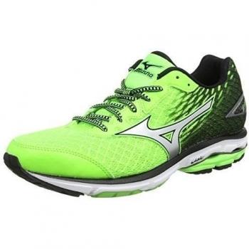 Mizuno Wave Rider 19 - Zapatillas de running para hombre, color verde