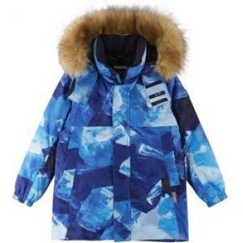 Chaqueta de esquí para niños Reima Musko, impermeable, transpirable, con aislamiento térmico, capucha ajustable y reflectores de seguridad