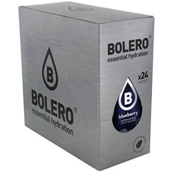 Bolero Bebida Instantánea sin Azúcar, Sabor Arándanos - Paquete de 24 x 9 gr - Total: 216 gr
