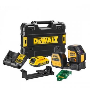 Nivel láser autonivelante Dewalt XR 18V/12V con batería 18V Li-Ion 2Ah