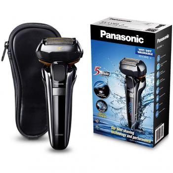 Panasonic ES-LV6Q-S803 - Máquina de afeitar de láminas Negro, Acero inoxidable - Afeitadora
