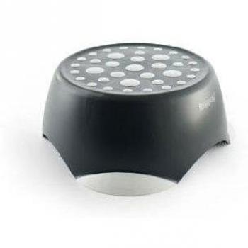 Hoppop 32130053 Monti - Taburete infantil, color gris y blanco