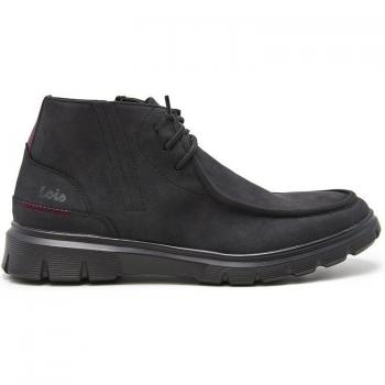 Botines de hombre negros en sintético 64301-026