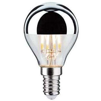 Bombilla LED esférica con casquillo reflector Paulmann E14
