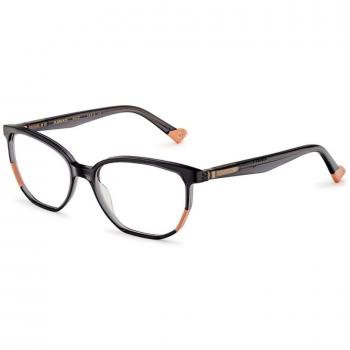 Etnia Barcelona Florence BKCO Women's Black Eyeglasses Frame Only 54mm - Blue Light Blocking Available