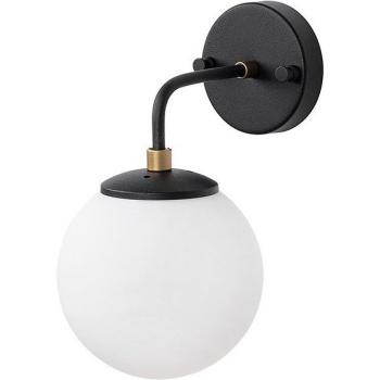 Aplique de pared WELLHOME, Estructura de metal Color Negro