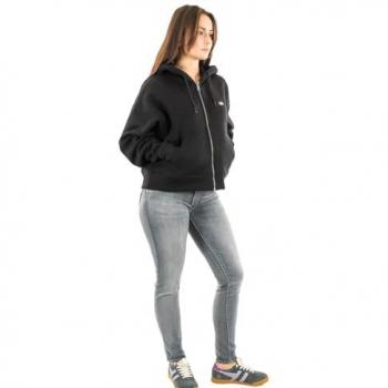 Dickies Oakport Black Zip Hoodie for Women Size M