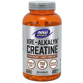 Now Foods Kre-Alkalyn Creatine, 240 Capsules