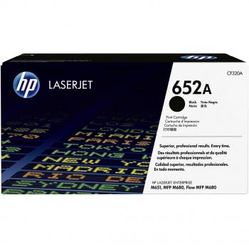HP 652A Black Toner Cartridge (CF320A) - 11,500 pages, ISO/IEC 19798 compliant