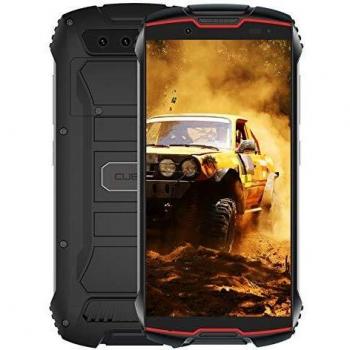 CUBOT Kingkong Mini 2 Smartphone, teléfono móvil para Exteriores, Pantalla de 4 Pulgadas, Memoria Interna de 3GB RAM / 32GB, batería de 3000mAh, cámara de 13MP, Android 10, Dual SIM, Rojo + Negro