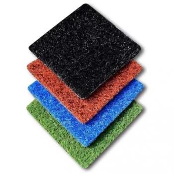 Césped Artificial ColorPlus 25mm - Rollos Resistente a la Intemperie 2x4 metros (8 m2) - Rojo