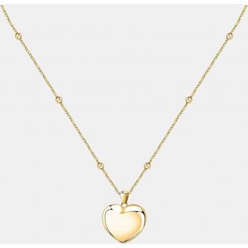 Collar Morellato Istanti Corazón de Acero Dorado