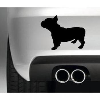 DOGO FRANCƒS CAR PARACHOQUES DIVERTIDA DE ETIQUETA DE PARACHOQUE COCHE 4X4 VAN VENTANA PINTURA DECAL GRçFICO