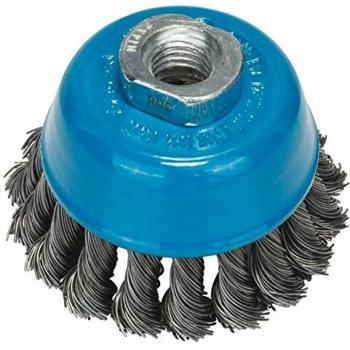 Cepillo de alambre trenzado Bosch para amoladora 75 mm
