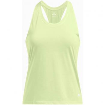 Under Armour Launch Singlet Femenino - Camiseta sin mangas para mujer, ligera y transpirable, diseñada para entrenamiento y running, con tecnología de absorción de humedad, costuras planas para mayor comodidad y detalles reflectantes