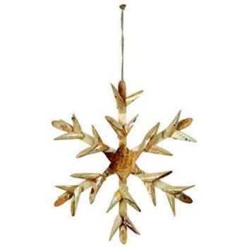 SIGRIS Decor and Go Estrella Nieve Figuras Navidad Colección Navidad DG15681
