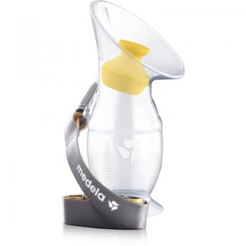 Medela Silicone Breast Milk Collector - 1 Piece, Multi-Language Compatible