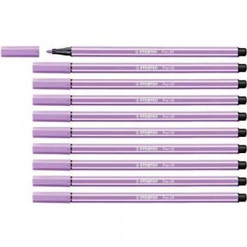 STABILO Pen 68 Rotulador Color Lila, Punta Media - 1 Unidad