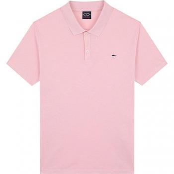 Paul & Shark Men's Pink Polo Shirt - Size XL