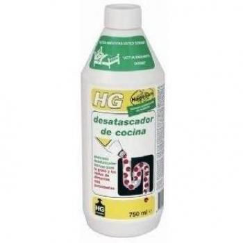 HG Desatascador de cocina 1L, Fórmula Eficaz y Natural Para Eliminar Obstrucciones del Fregadero, Compatible con Pozos Sépticos, Desbloquea Tuberías Rápida y Fácilmente