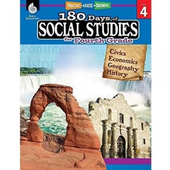 180 Days of Fourth Grade Social Studies: Practice, Assess, Diagnose
