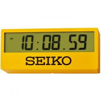 Reloj-Despertador Digital Seiko QHL073Y Color Amarillo