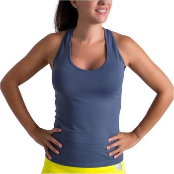 Camiseta BB Basica Gris para Mujer - Ideal para Pádel y Tenis