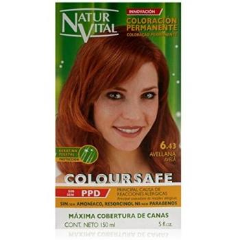 Naturaleza Y Vida Coloursafe Tinte Permanente Tono 6.43 Avellana - 150 ml