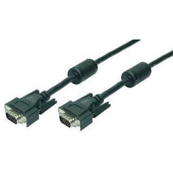 Logilink - Cable vga xga premium hpdb macho - macho de 15m negro