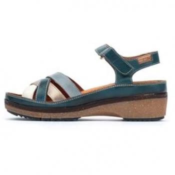 Sandalias de cuña de piel Pikolinos Granada W0W-1969C2 para mujer