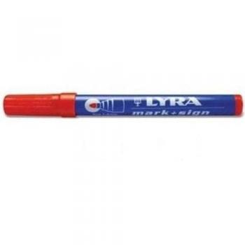Rotulador Permanente Lyra Azul Punta Media