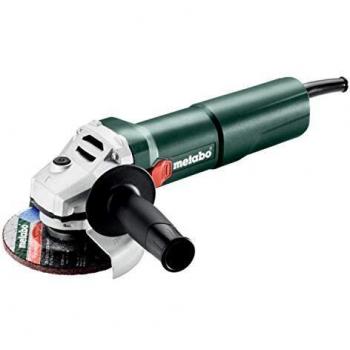Metabo W 1100-125 Amoladora Angular Profesional de 1100W con Disco de 125mm y Velocidad de 12.000 RPM