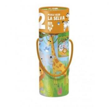 Puzle de 12 a 100 piezas - La Granja, La Selva, La Ciudad, El Zoo y El Sistema Solar - Nivel 1 al 5