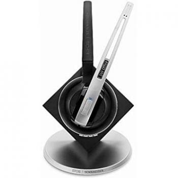 Auriculares Inalámbricos con Micrófono Epos 1000529 Negro Plateado, modelo Impact DW Office ML