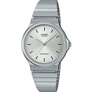 Casio Reloj Analógico para Unisex Adultos de Cuarzo con Correa en Acero Inoxidable MQ-24D-7EEF