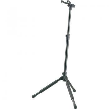K&M Memphis Pro Guitar Stand, 21.6-39.3 Height, Black