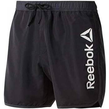 Reebok BW Retro Short Bañador, Hombre, Negro/Colgr7, S