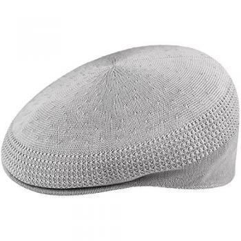 Kangol Tropic 504 Ventair Grey Flat Cap - Unisex - Size M